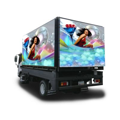 China Outdoor Digital Mobile Truck Led Signs Shenzhen P8 P10 Advertising Display Mobile Led Billboard Digital Truck Led Signs for sale