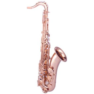 China Modern Luxury Good Quality Tone Champagne Gold Style Champagne Gold Tenor Saxophone Professional Bb Sax With Accessories for sale