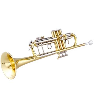 China Beautiful Gold Lacquer Design Monel Valve Trumpet in China for sale