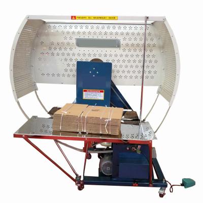 China Food Carton Box Pe Belt Strapping Machine Semi Automatic Strapping Machine for sale