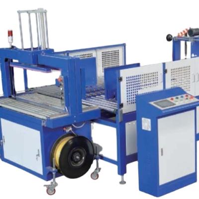 China Automatic PP Food Strapping Machine / Strapping Machine For Corrugated Cardboard Packaging Machine for sale