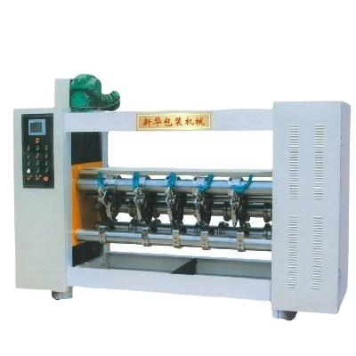 China Slim food blade slotter machine for cardboard corrugated box electric ddjust slitter scorer for sale