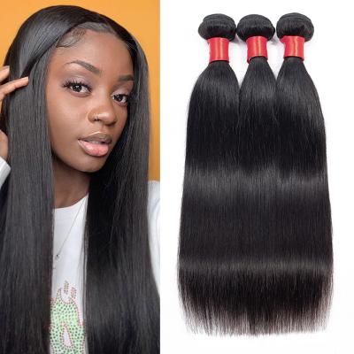 China Beautiful Silky Straight Wave Remy Cuticle Aligned Bundles Weft Straight Indian Remy Hair Extension Virgin Hair For Black Women for sale