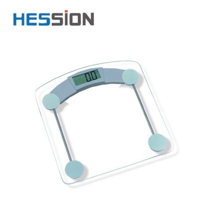 China With Cheap Scale Tray 2021 Scale Weighing Digital Transparent Bathroom Scale for sale