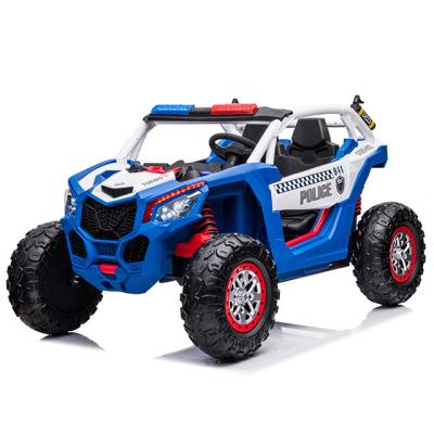 China 2021 Newest Designed UTV Battery Operated Children's Police Car Toy Car High-Horsepower ATV Electric Toy Car for sale