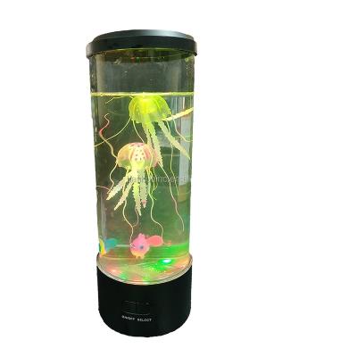 China 13 Years Modern Factory TIANHUA STIGMA Mesmerizing Calming 16 Color RGB Jellyfish Lamp 24 Key Remote Control Night Light for sale