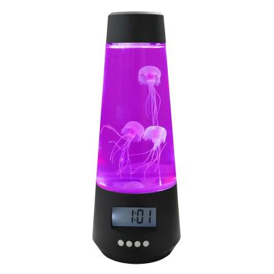 China 7 Colors Changing Flashing Colors Factory LED Jellyfish Lamp USB Night Light Color Jellyfish Tank Aquarium Kids Gifts Relaxing Mood Imagination Lamps for sale