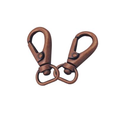 China Matte Zinc Alloy Snap Hooks Wholesale Fashion Bag Metal Handbag Lock Clasp Metal Zinc Alloy Dog Clasps Swivel Clasps for sale