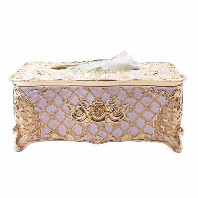 China High Quality Custom Vintage Napkin Holder Tissue Paper Holder Box for sale