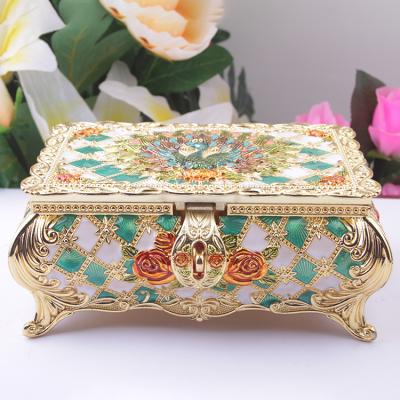 China Luxury Hand Made Wedding Gift Jewelry Packaging Box For Jewelry Display Case for sale