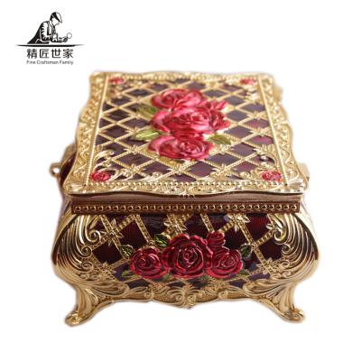 China Handcrafted High Specification Customization Luxurious Jewelry Organizer Packaging Box for sale