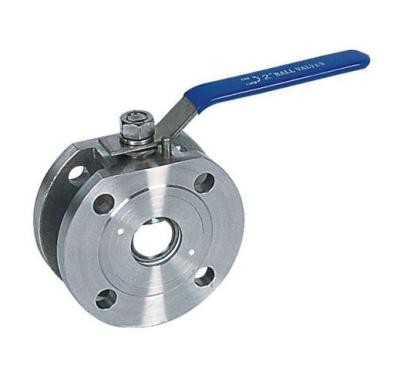 China General High Quality China Made 2 Pc Stainless Steel Ball Valve 2pc Flange Ball Valve for sale