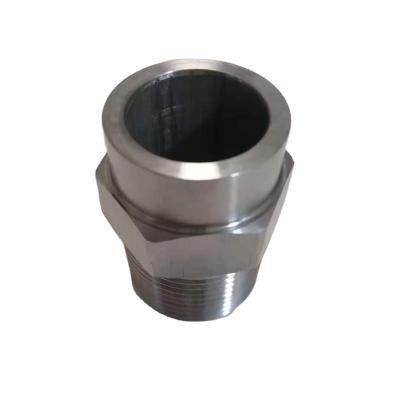 China Pipe Lines Connect Seamless Steel Male Female Threaded Toe Poe Pipe Nipple Weld Fittings for sale