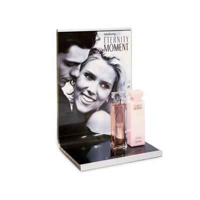 China Supermaket Design Custom Luxury Desktop Cosmetic Bottle Acrylic Perfume Display Stands for sale