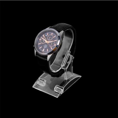 China TDP Acrylic High End Watch Stand Wrist T-Bar Watch Band Display Tray Stand Customized Size for sale