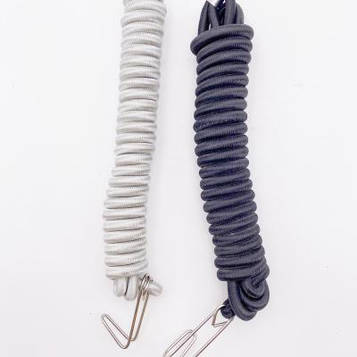 China Elastic Luggage Rope DIY Bungee Tarp Tie Downs Bungee Rope Tarps Whipping Rope Motorcycle Bungee Cord for sale