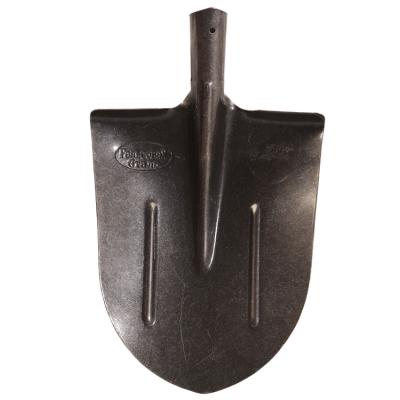 China Durable Heavy Duty Spade Shovel Pointed Head Without Handle For Farm And Garden Shovel Wholesale Silver Russian Head Shovel Steel Shovel for sale