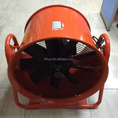 China 380v Alloy Blower Die Cast Aluminum Portable Axial Fan For Industrial for sale