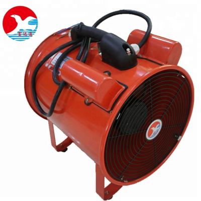 China 36V Alloy Confined Space Air Motor Blower Blower Fan Die-Casting Aluminum Portable Fan for sale