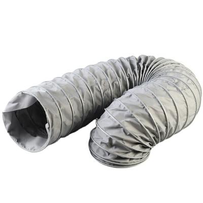 China PVC 400 Degree High Temperature Flexible Fiberglass Duct for sale