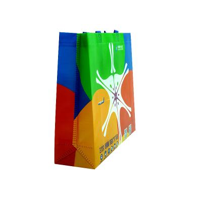 China Matt Lamination Good Quality New Arrivals Laminated Customized Reusable Tote Pp Nonwoven Fabric Storage Bag for sale