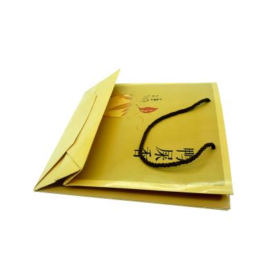 China Colorful printing/goss lamination ivory board gift colorful printing luxury paper bag with Logo Print for sale