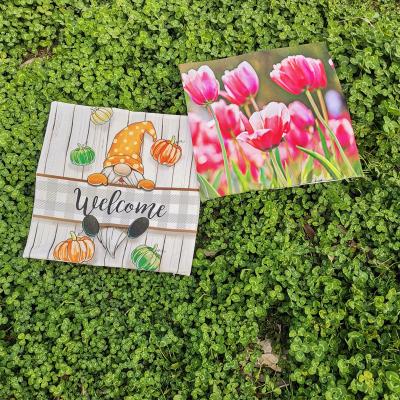 China Sublimation Anti-Static Soft Textile Comfortable Outdoor Patio Pillow Case Sofa Cushion Cover for sale