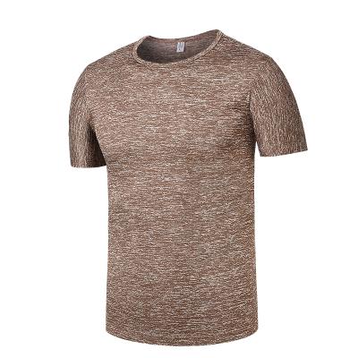 China Wholesale QUICK DRY QUICK DRY Short Sleeve Fitness Tops Plain Color Plain Men's T-shirt for sale