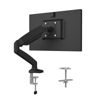 China Widely Used Aluminum+Steel+ Plastic Human Factory Sale Various Desk Mount Stand LCD Monitor Stand for sale