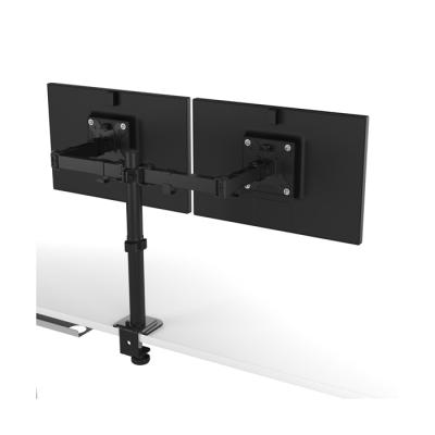 China Steel& Plastic Human Desk Made In China Top Quality Popular Product Free Rotating Computer Standsing Monitor Desk Mount for sale