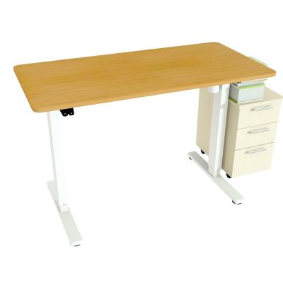 China Hot Selling Electric Standing Desk 140X600 Mm (Height) Height Adjustable Human Motor Simple Economic Price Desk Table for sale