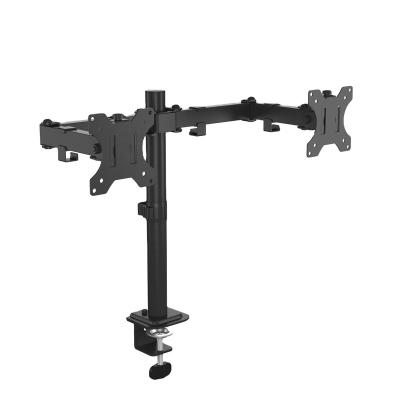 China Regular Human Desktop Vesa Mount High Quality Dual Monitor Arm Fits 13