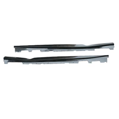 China Modified T6 Style Side Skirt Rocker Panel Extension For Camaro SS & RS Primer Black 16-20 for sale