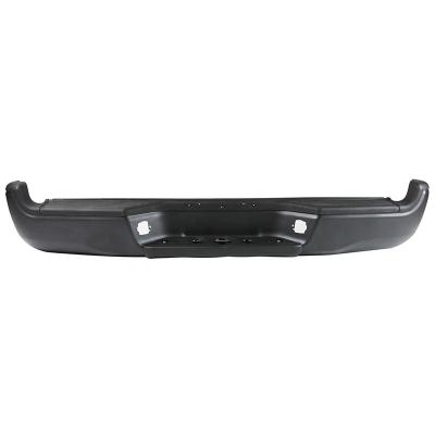 China Steel Black Bumper For Tacoma Prerunner Rear Bumper Black Assy W/Pad Bracket 2005-2015 Reinforce for sale