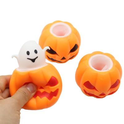 China Small Kids Adult Squeeze Toys Pumpkin Squishy Stress Squishy Toys,Squishy Sensory Gifts with Halloween Party Boys Girls for sale