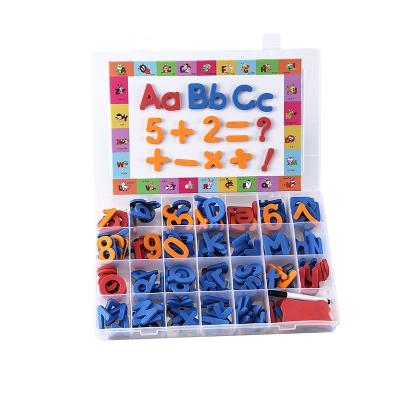 China Attractive Magnetic Educational ABC Learning Pattern Rainbow Alphabet Building Blocks 238 Letters For Kids for sale