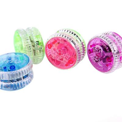 China Eco-Friendly Material Kids LED Light Up Yoyo Yoyo Toy Responsive Ball Bearing Beginner Outdoor Sports Game Toys Boys Girls Birthday Gifts for sale