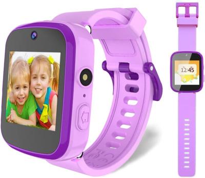 China 100% Eco-friendly Kids Smart Watch Girls Birthday Gifts Toys Dual Camera Touch Screen Smart Watch with Music Player for 3-10 Years Old for sale