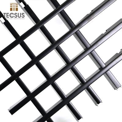 China Artistic Ceilings Decorative Aluminum Screen Ceiling System for sale