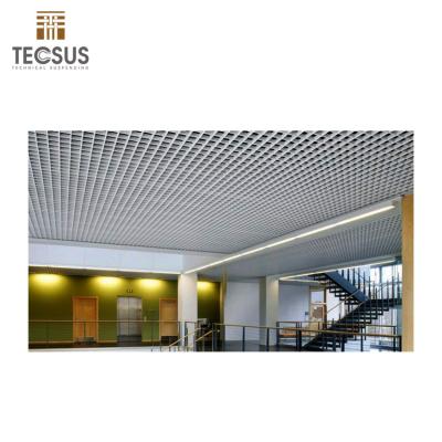 China 2019 Open Grid Ceiling Design New Airport Artistic Design Ceilings for sale