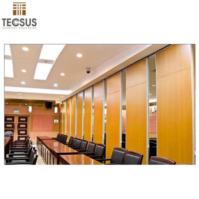 China Durable Aluminum Frame Interior Acoustic Functional Movable Partition Wall for sale