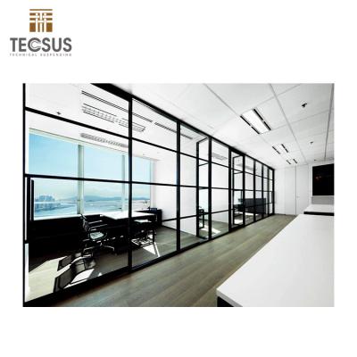 China Durable Modern Glass Office Partition Walls for sale