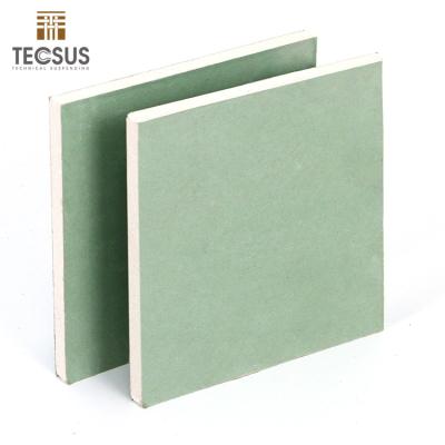 China COMMON 12 mm Moisture Resistance Colored Gypsum Plasterboard for sale