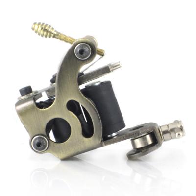 China Hot Sale Permanent Aluminum Coil Iron Coil Tattoo Machine Professional Tattoo Machines For Tattoo Beginner for sale