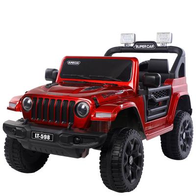 China Ride On New Big Toy Size Children's Electric Ride On Car Four Wheel Children Electric Ride On Car With Remote Control for sale