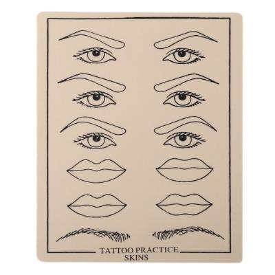 China 18.5x15cm Tattoo Supplies Practice Skin Sheet For Needle Machine Supply Kit for sale