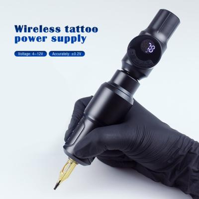 China Permanent Makeup Machine Wireless Tattoo Power Supply With 1500AmH Battery For Tattoo Gun for sale