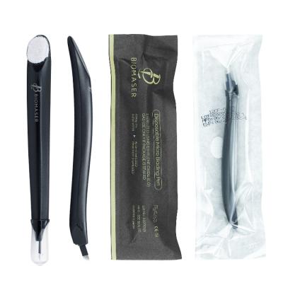 China Biomaser Black Blades Disposable Microblading Pen With Cotton For Pigmention for sale