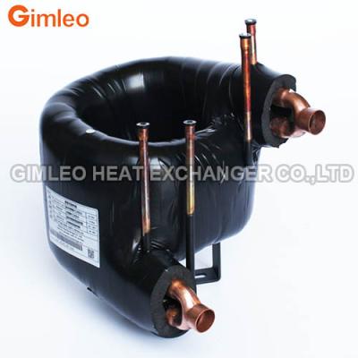 China 2HP Coaxial Heat Exchanger with Insulation for sale