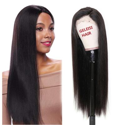 China Soft in Touch and Long Life 150% 180% Human Hair Density and Lace Frontal Cuticle Aligned Brazilian Hair Wigs Lace Closure Wigs Virgin Hair Hair Vendors for sale